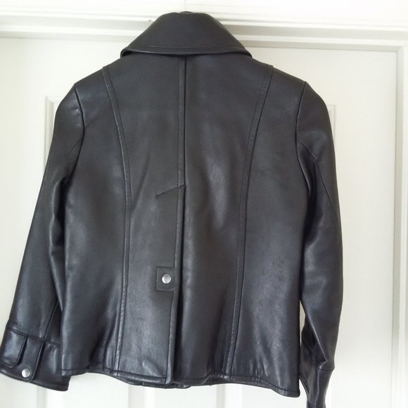 Kenneth Cole Reaction Leather Jacket - Picture 3 of 6